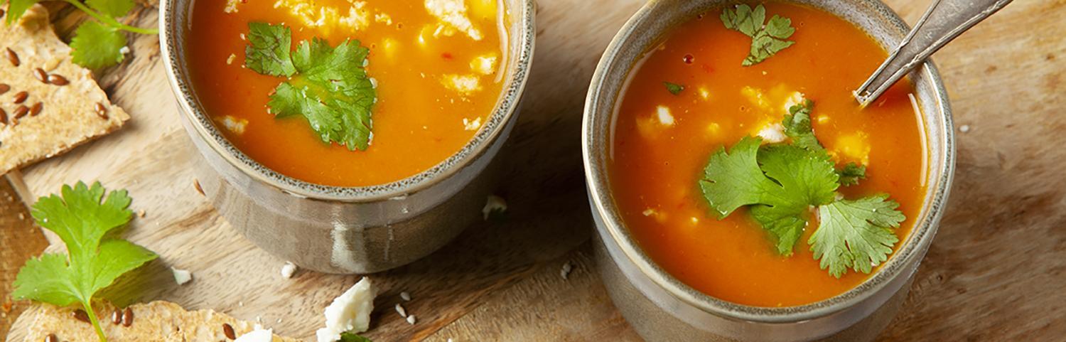 DOMO Süßkartoffel-Paprika-Suppe Suppen-Kocher