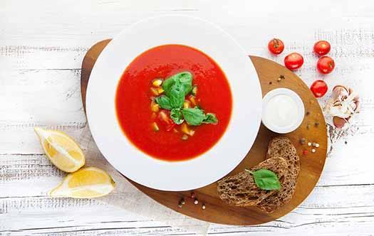 DOMO cherry tomato soup soup maker