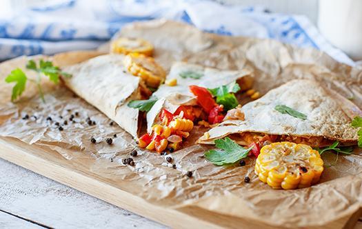 DOMO recipe Mexican quesadilla with minced meat