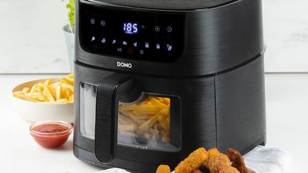 DOMO Deli-fryer with viewing window - 6 L - 1500 W