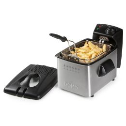 DOMO deep fryer 3 L incl. viewing window and odour filter - 2200 W