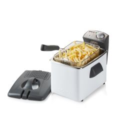 DOMO deep fryer 4.5 L incl. viewing window and odour filter - 3200 W