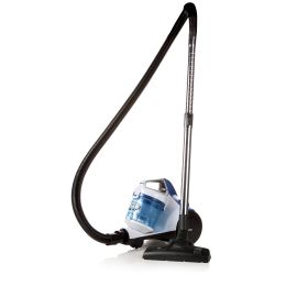 DOMO Bagless vacuum cleaner - 1.5 L - 700 W - white/blue