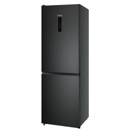 DOMO fridge-freezer combination D dark stainless steel 304 l
