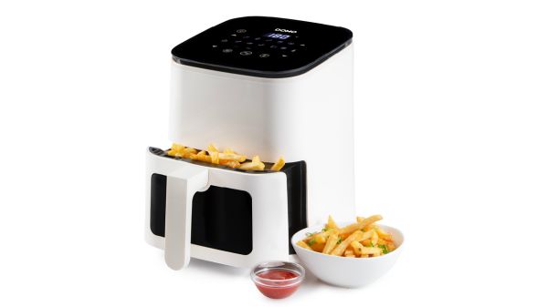 DOMO Deli-fryer with viewing window - 3.5 L - 1350 W