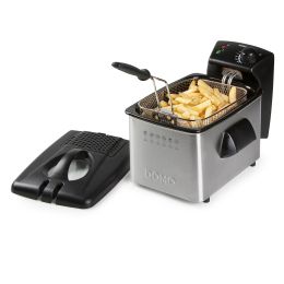 DOMO Deep fryer - 3 L - with viewing window and odour filter - 2200 W