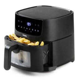 DOMO Deli-fryer with viewing window - 4 L - 1350 W