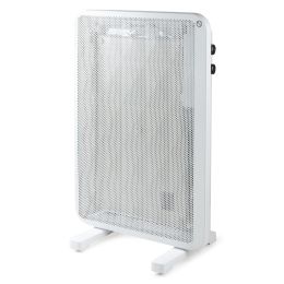 DOMO Mica heater - 2 positions - white