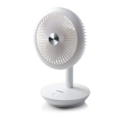 DOMO Ventilateur de table My Fan, rechargeable, 18 cm