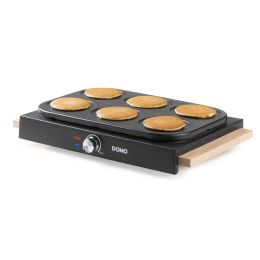 DOMO Pancake plate - wooden design - 6 P