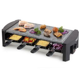 DOMO Steengrill-raclette - 8P - 1300 W