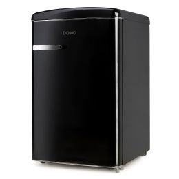 DOMO Réfrigérateur rétro - D - 108 L - noir