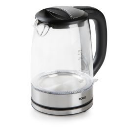 DOMO Water kettle - 1.7 L - Glass